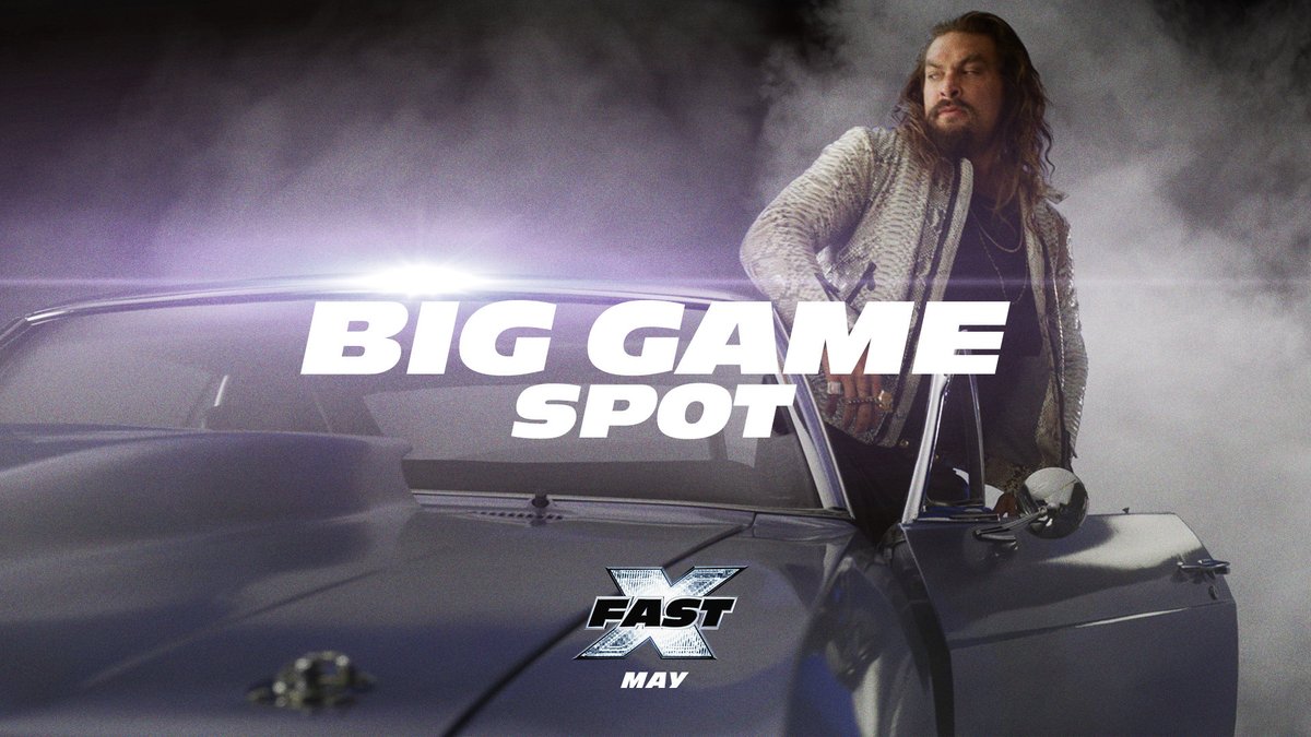 Let’s ride. Watch the #FASTX Big Game Spot now. Only in theaters May 19. Get tix: