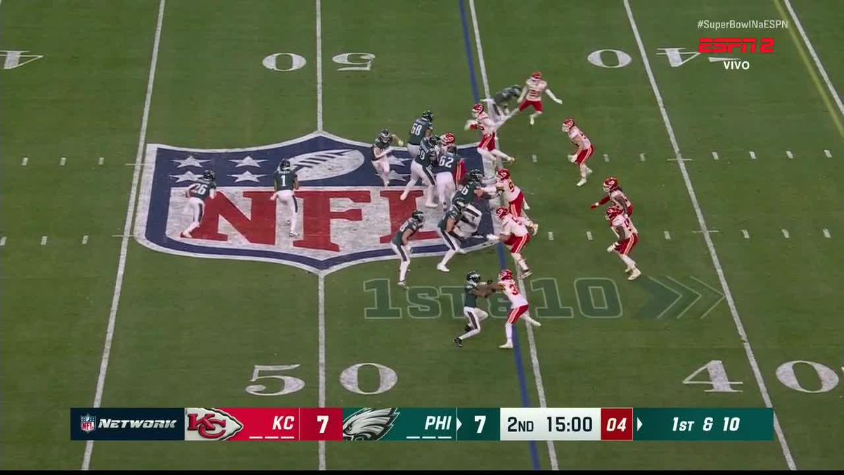 WOW!!!! TOUCHDOWN GIGANTESCO DOS Philadelphia Eagles. #FlyEaglesFly Que jogo é esse, Brasil?!