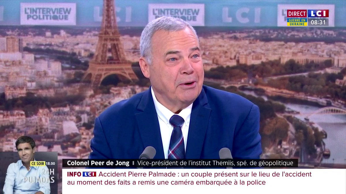 🔴🗣️ Ballons suspects : "Ce sont des #OVNI, personne ne peut dire d'où ils proviennent. Soit ce sont les Russes, soit les Martiens !" répond le colonel Peer de Jong à Damien Fleurot 📺 Dans #LesMatinsLCI