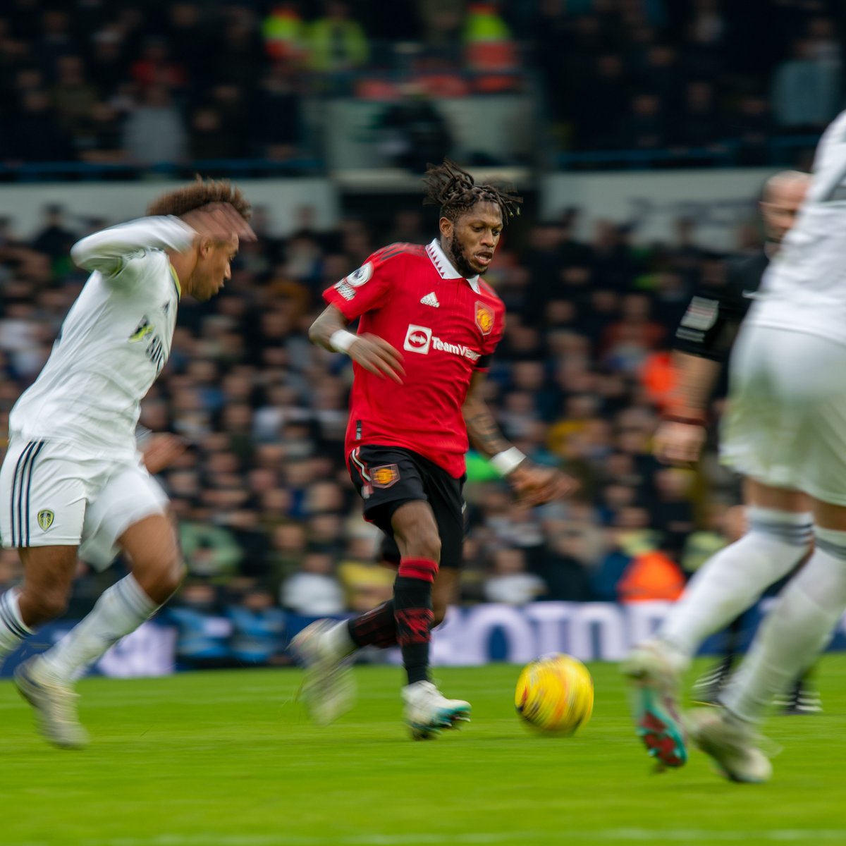 Energy levels: 💯 🌪️ @Fred08Oficial was everywhere on Sunday! #MUFC || #LEEMUN