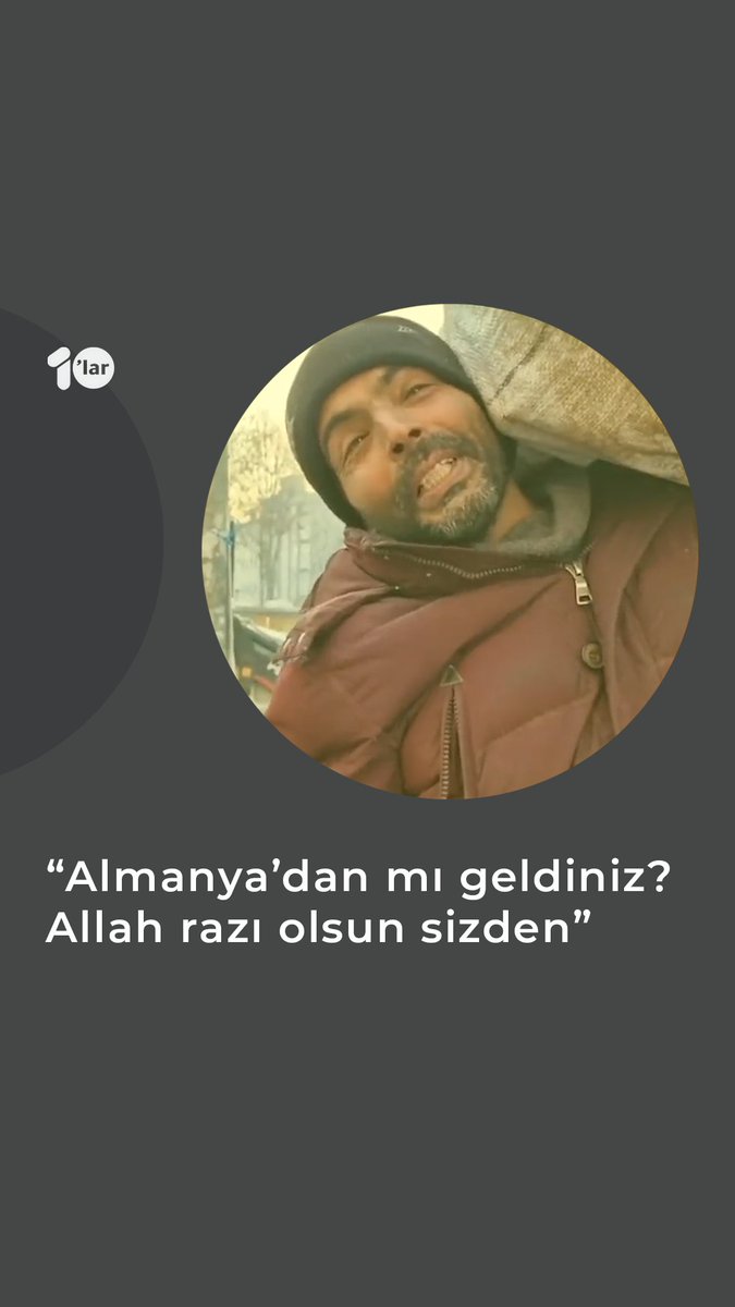 Suriyeli babanın gözyaşlarını da sığdırabileceğimiz bir cümle bulamadık ... #depremzede #BirlikteGüçlüyüz