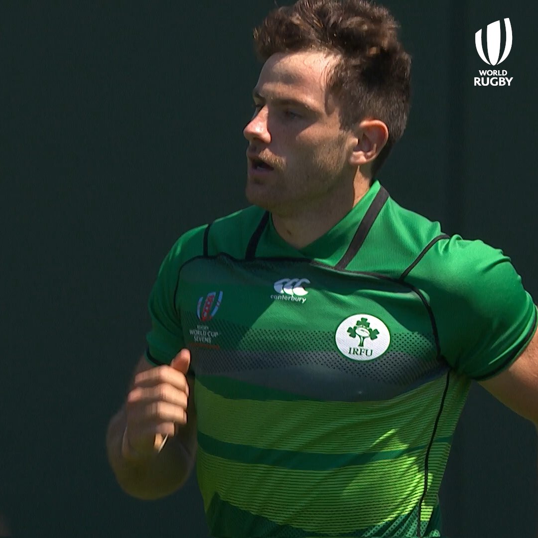 ☘️ Before he was lighting up the Guinness Men's Six Nations for Irish Rugby, Hugo Keenan was dazzling on a sevens pitch