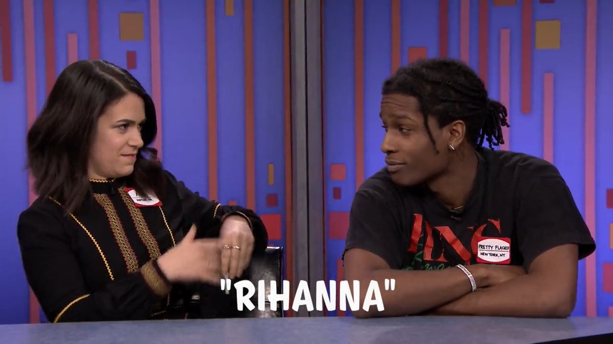 The password is… Rihanna w/ Abbi Jacobson and LORD FLACKO JODYE II! #FallonFlashback