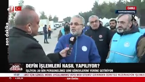 #SONDAKİKA Defin işlemleri nasıl yapılıyor? Burhan İŞLİYEN