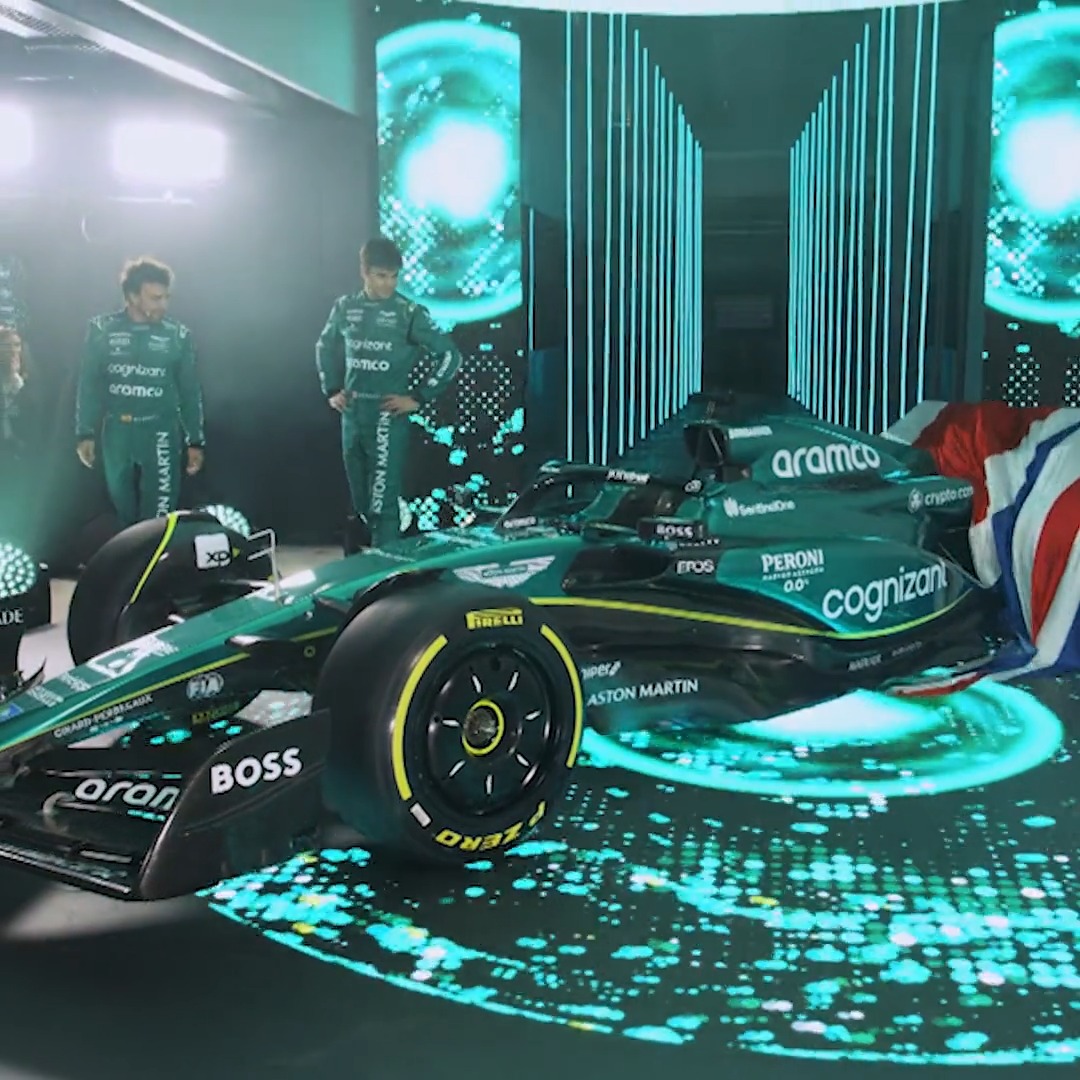The grand reveal. Welcome to the world, #AMR23. 💚 #NewEnergy