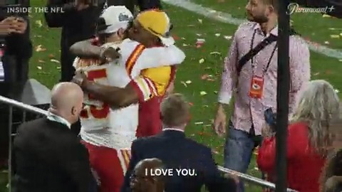 This moment with Patrick Mahomes II and his dad after #SBLVII is incredible. 🥲 "I ain't never seen anything like you. You different." (via NFL Films, Inside the NFL)