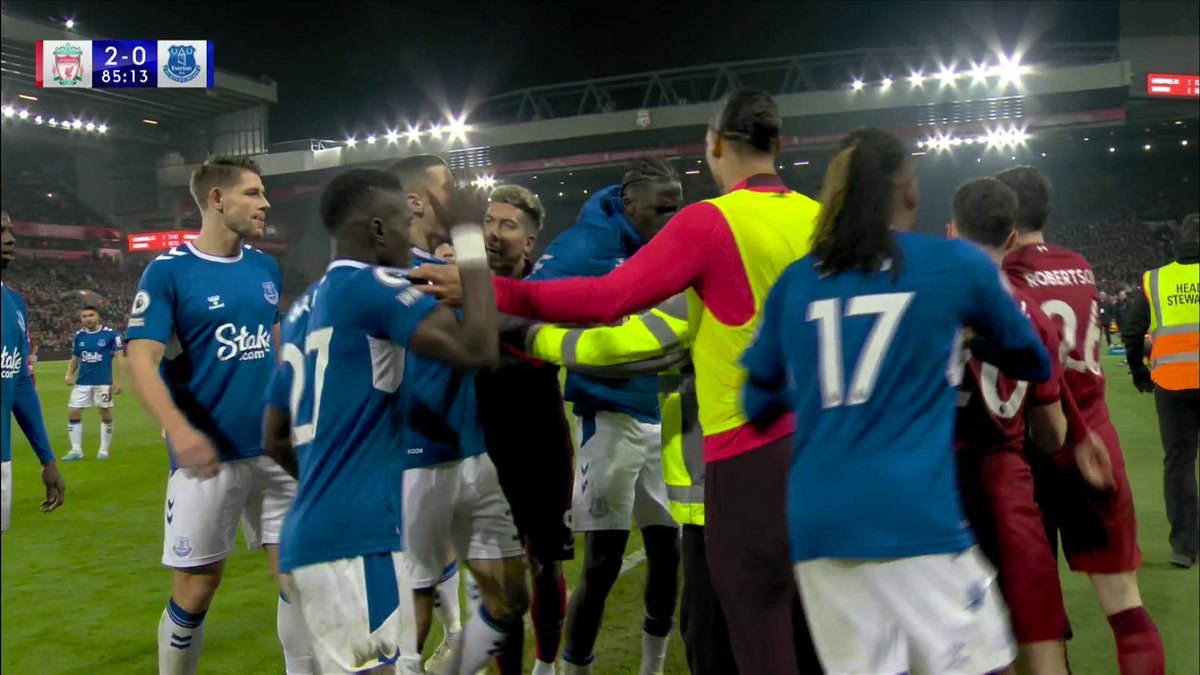 The derby is getting HEATED! 🤬