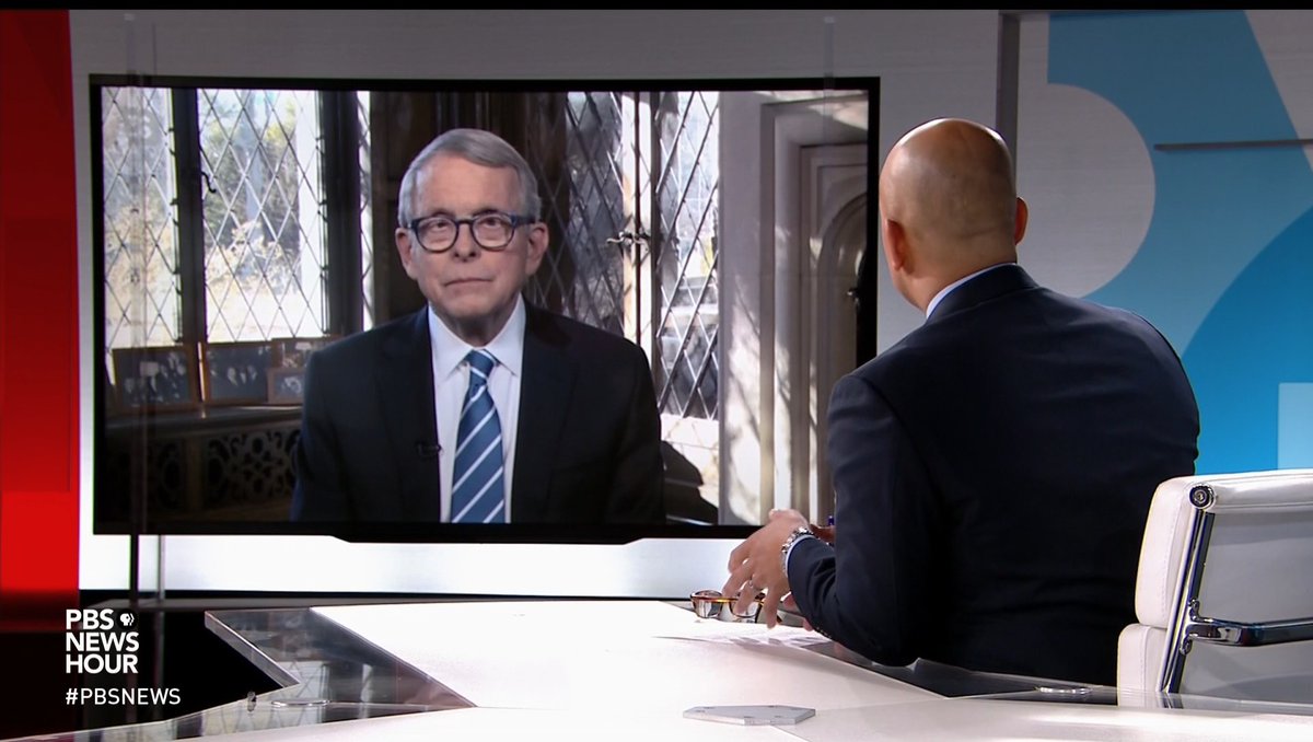 In eastern Ohio, residents have been on edge for over a week after an explosive train derailment that leaked toxic chemicals into the air and ground. Geoff Bennett spoke with Governor Mike DeWine to better understand how the situation is being handled.