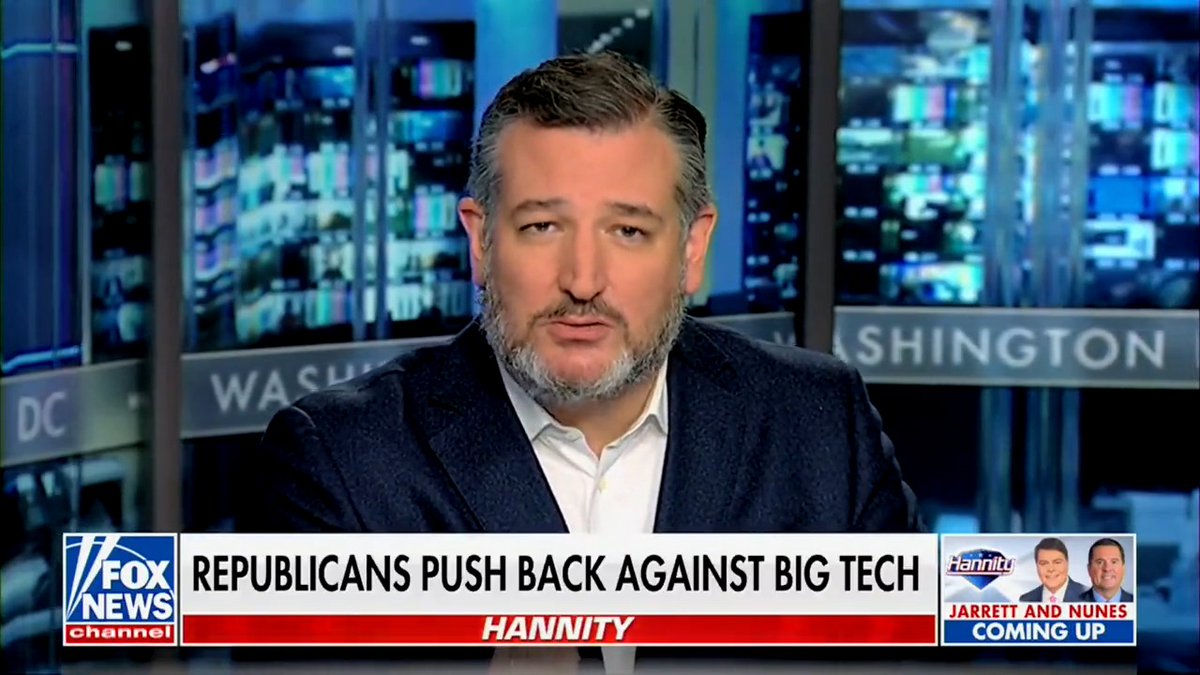 Today I’ve launched a full investigation into Big Tech censorship. We’re going to shine a light on Big Tech’s collusion with Democrats and the Deep State to silence conservatives.
