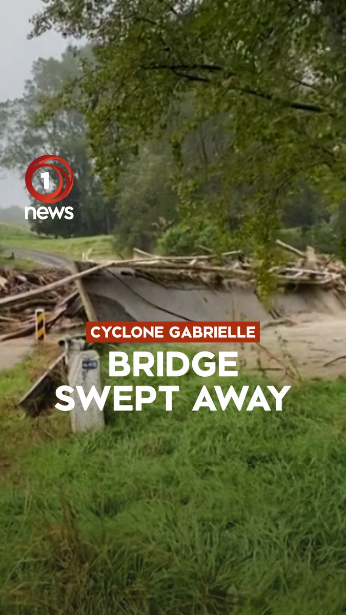 The build-up of dead wood, and a raging river, proved too much for one Manawatū bridge, which collapsed under the weight just after midday on Tuesday. Local Tony Kent watched as the bridge near Matamau was swept away. 👉 For more stories: