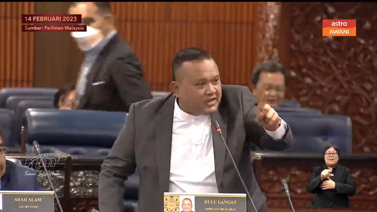 "Cemburu ke, cemburu ke?" - Ahli Parlimen Hulu Langat #SisiTVParlimen #DewanRakyat #AWANInews