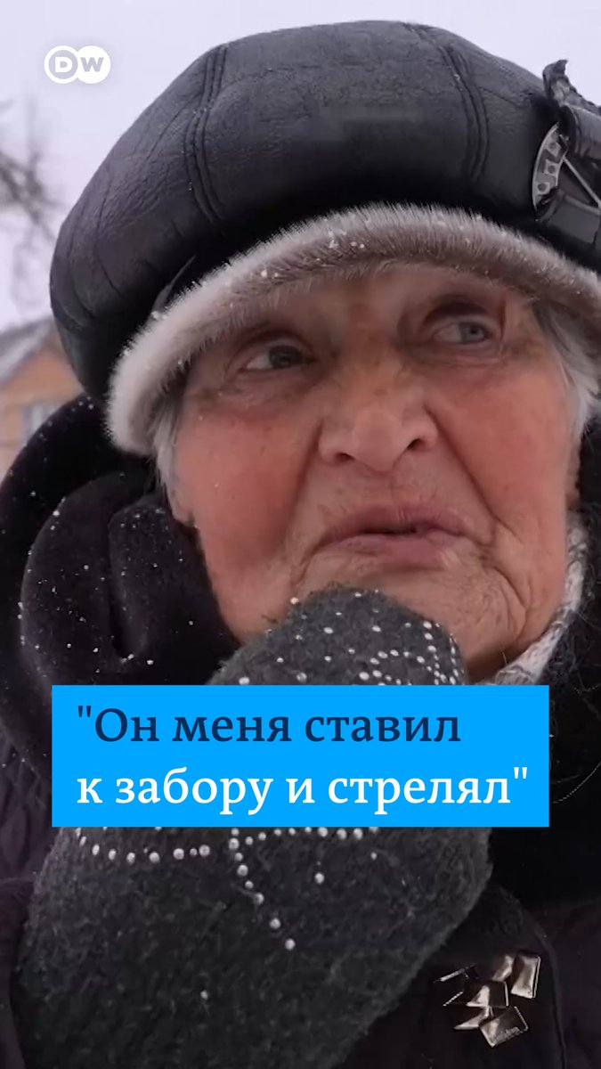 "Он меня ставил к забору и стрелял, а осколки в меня отлетали (…) Я родилась в войну и умираю в войну. Ну как… Зачем?" Жительница украинского Святогорска со слезами на глазах рассказывает о пытках оккупантов