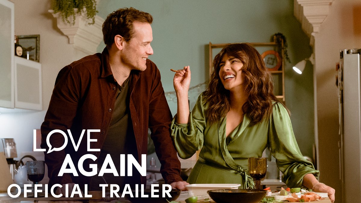 If Celine Dion gives you advice, you listen.💕 Watch Priyanka Chopra, Sam Heughan, and Celine Dion in the #LoveAgainMovie trailer – Only In Cinemas May 12.