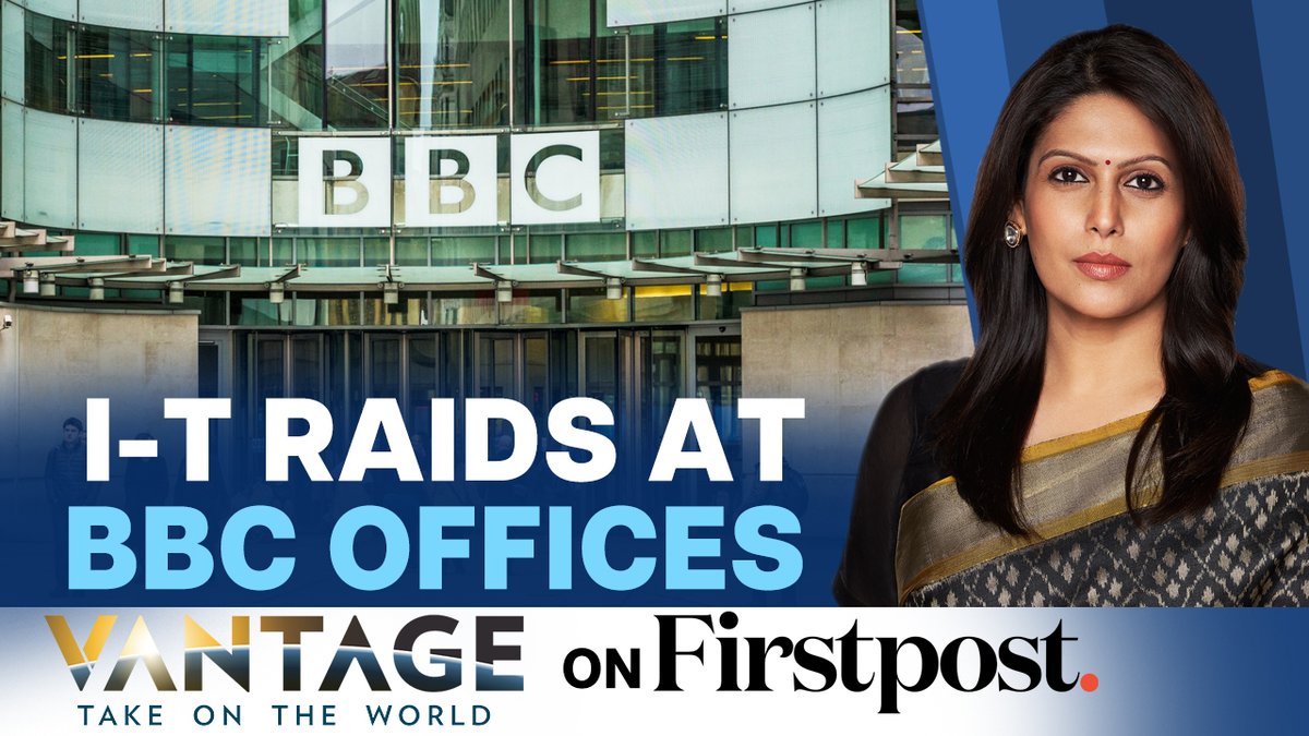 #VantageOnFirstpost: The #BBC's India offices in #Delhi & #Mumbai were raided by tax officials. Authorities are investigating the broadcaster for alleged tax evasion. The raid comes days after the #BBC released a documentary about the 2002 Gujarat riots. @Palkisu tells you more.