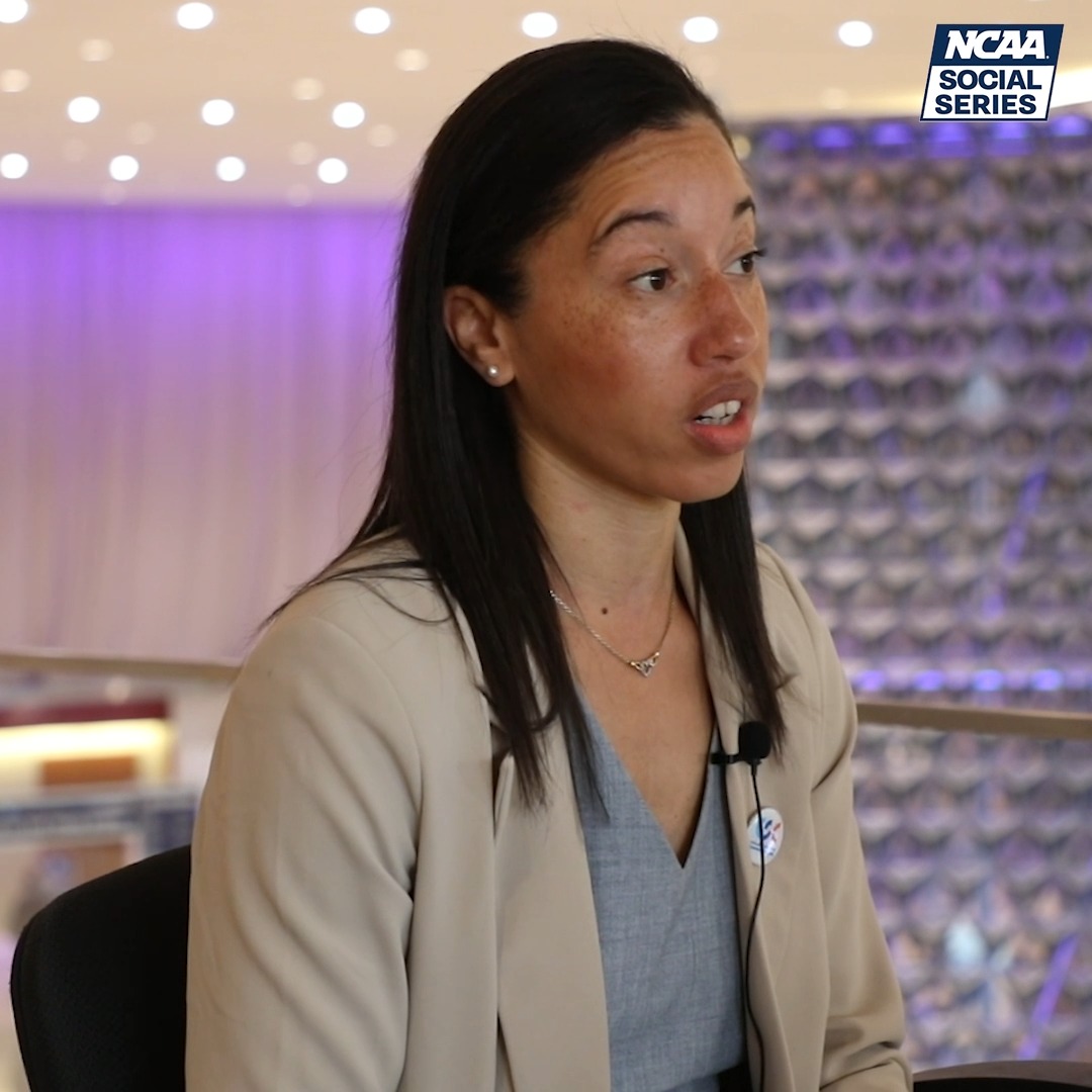 Jessica Poole, the first African American woman to lead the College Sports Communicators (College Sports Communicators), shares how important it is to set our members of color up for opportunities in this industry. #BlackHistoryMonth