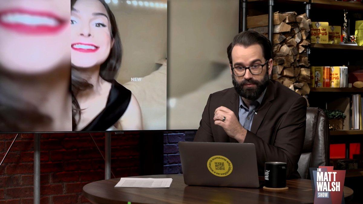 .Matt Walsh calls out Dylan Mulvaney's "woman-face minstrel show": "Even with 50 lbs of makeup &amp; plastic surgery...you will never be able to actually have the identity that you're trying to appropriate... Even your personality is contrived. Everything about you is fake."