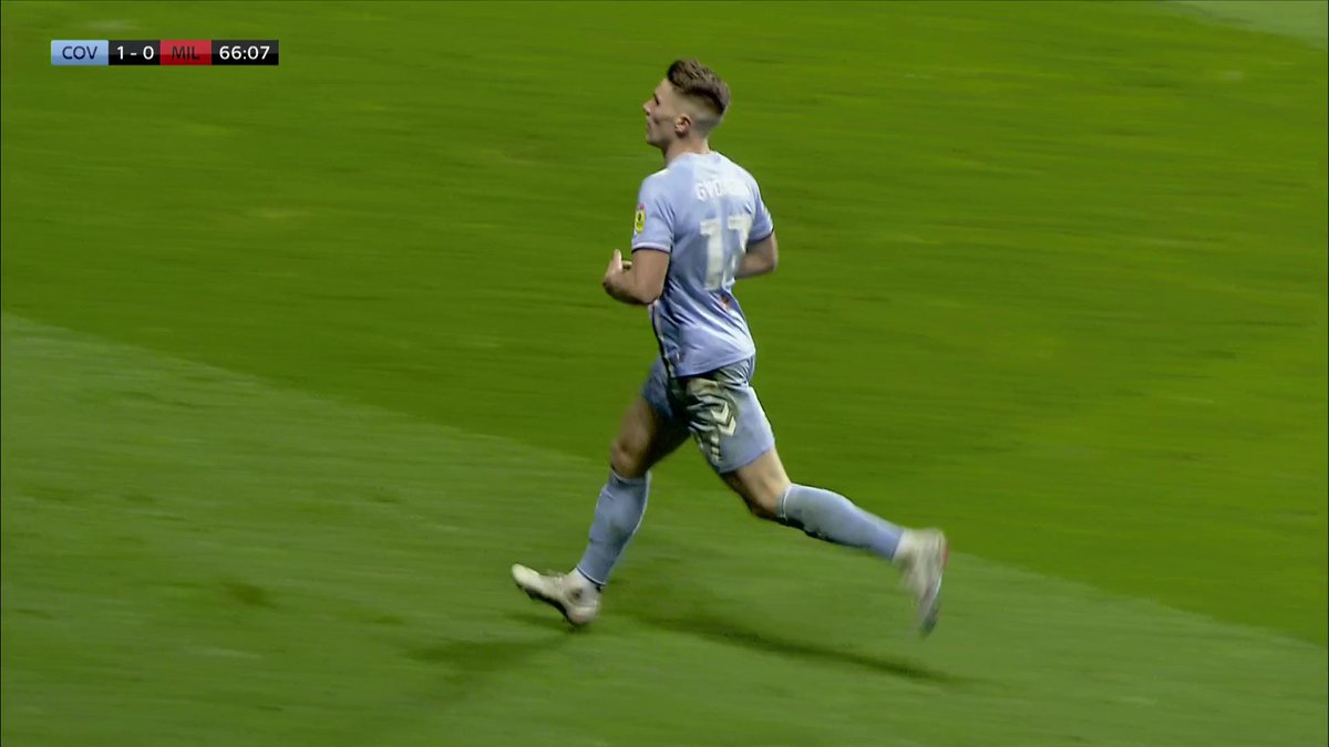 Viktor Gyokeres fires Coventry ahead 👊 #PUSB