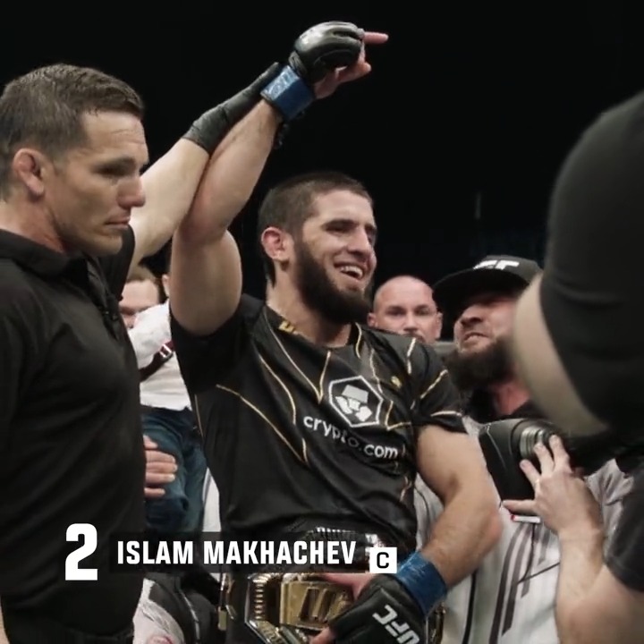 The post-#UFC284 P4P rankings are in! Thoughts? 👀 [ B2YB @VeChainOfficial ]