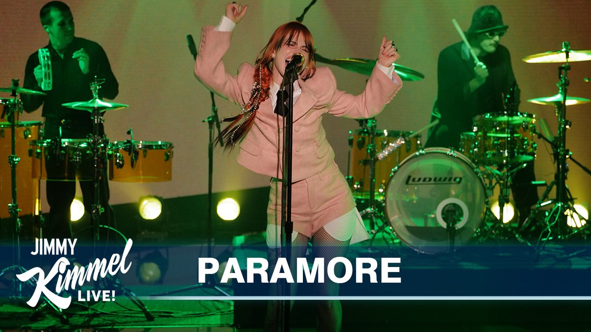 .@Paramore performs Running Out of Time! #ThisIsWhy