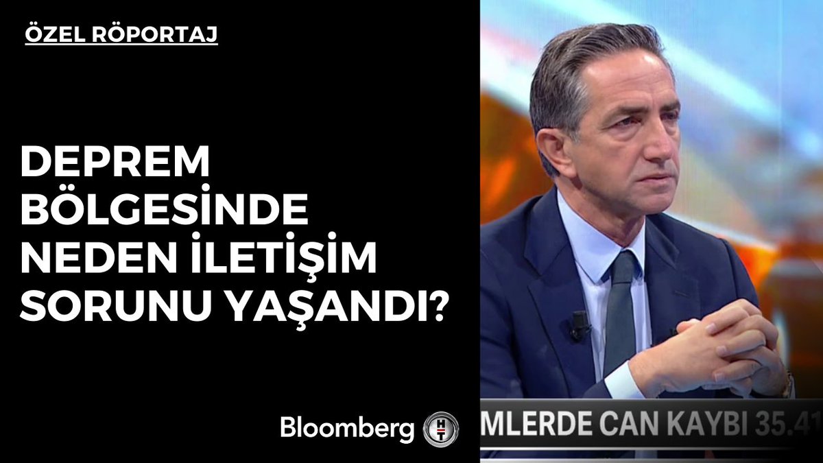 📍 Deprem bölgesinde neden GSM operatörlerine erişim sorunu yaşandı? Bloomberg HT GYY Açıl Sezen'in konuğu Vodafone Türkiye CEO'su Engin Aksoy anlatıyor