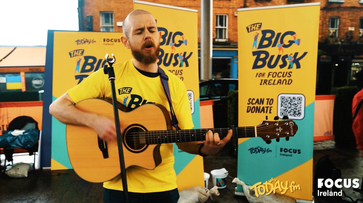 Almost 12,000 people are currently homeless in Ireland, with thousands more at risk of losing their home That’s why on Friday March 10th we’ll be hosting The #BigBusk for Focus Ireland to raise vital funds to fight homelessness 👊 Sign up/Donate👇 🎸🎶