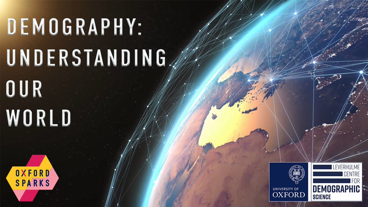📽️ Demography: Understanding Our World 🌍 How can #demography help us better understand human #populations? @jm_aburto, Ridhi Kashyap &amp; Jenn Dowd from Leverhulme Centre for Demographic Science explore what demography is and how it can help us live in a more equal world. University of Oxford The Leverhulme Trust 1/2