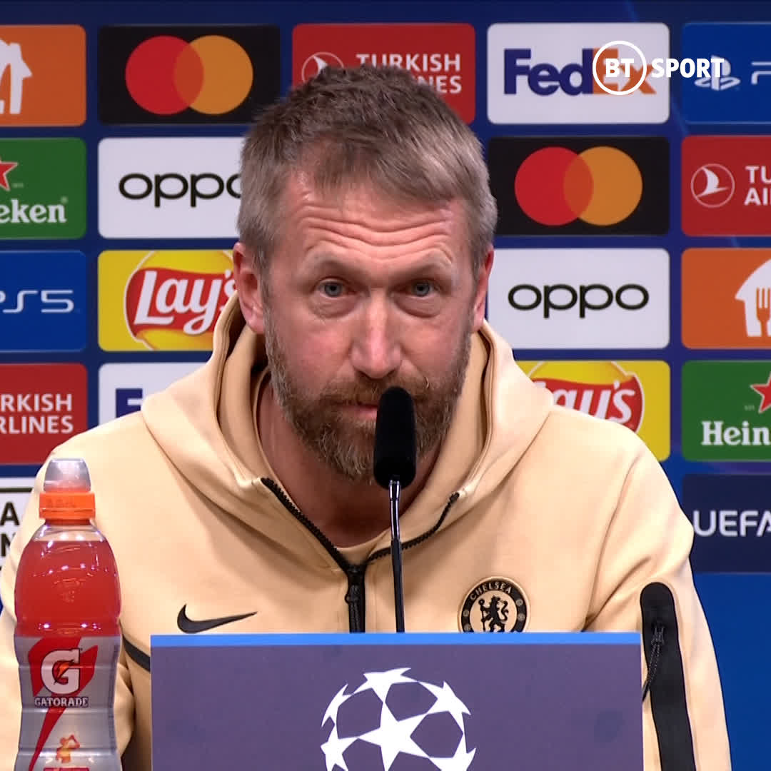 You think Graham Potter doesn't get angry? 👀 You ought to think again, insists the Chelsea boss... #UCL