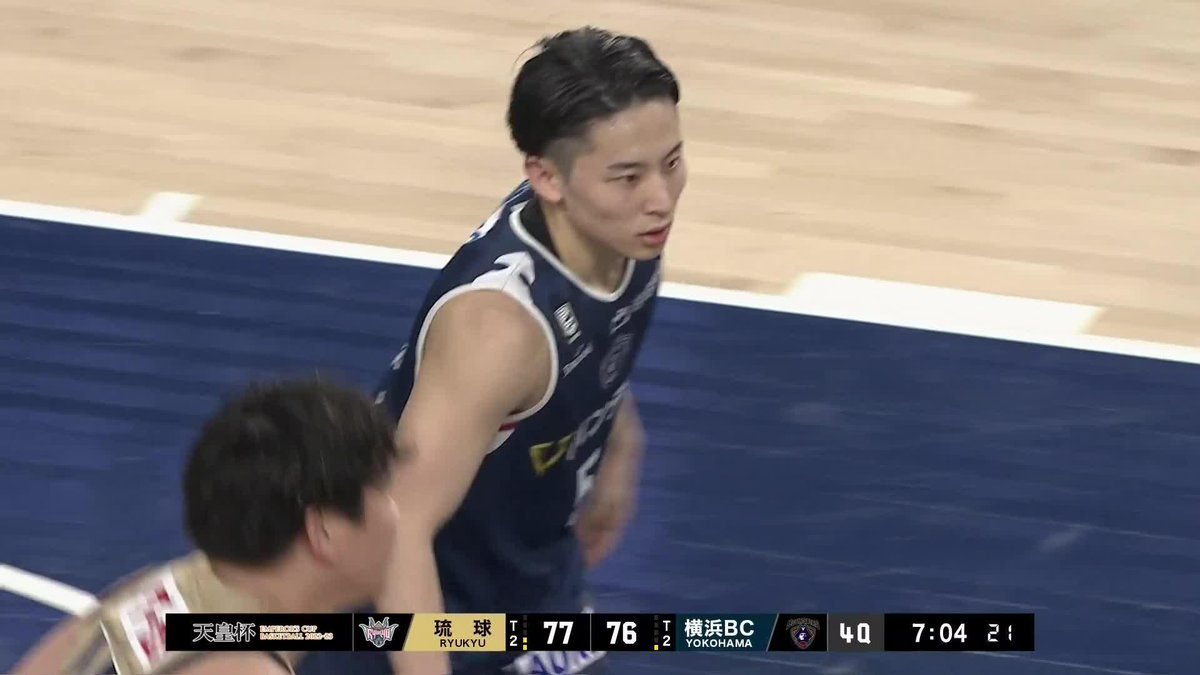 誰にも止められない。。。 河村勇輝、第4Q残り7分で42得点🥶🥶🥶 Yuki Kawamura / 河村勇輝 横浜ビー・コルセアーズ #天皇杯