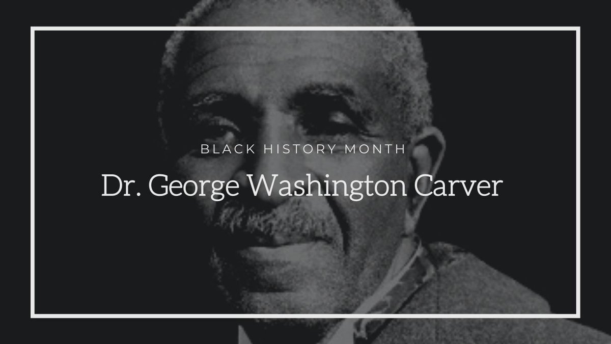 Dr. George Washington Carver was an agricultural scientist, inventor and educator at TUSKEGEE UNIVERSITY who not only famously popularized the peanut—but gave modern agriculture a roadmap for soil health &amp; conservation #BlackHistoryMonth