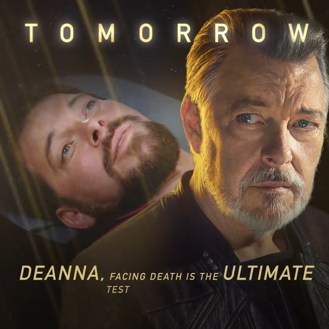 TOMORROW. Are you ready to see Captain Riker? #StarTrekPicard