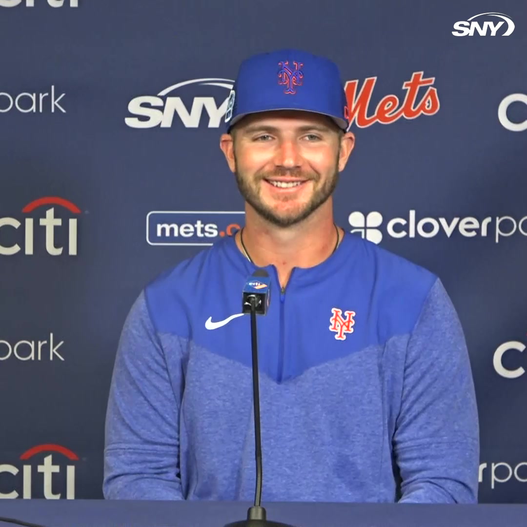 Pete Alonso's message to Mets fans on the 2023 group: "We're very, very hungry. It's going to be a really special year, so buckle up."