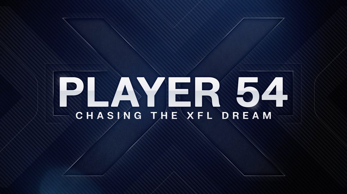 🎥 Player 54: Chasing the XFL Dream The original series chronicles the building of the XFL and follows the unique stories of players and coaches throughout the inaugural season. Debuts on Thursday, Feb 16 at 5PM ET on ESPN2. Episodes available to stream exclusively on ESPN+.