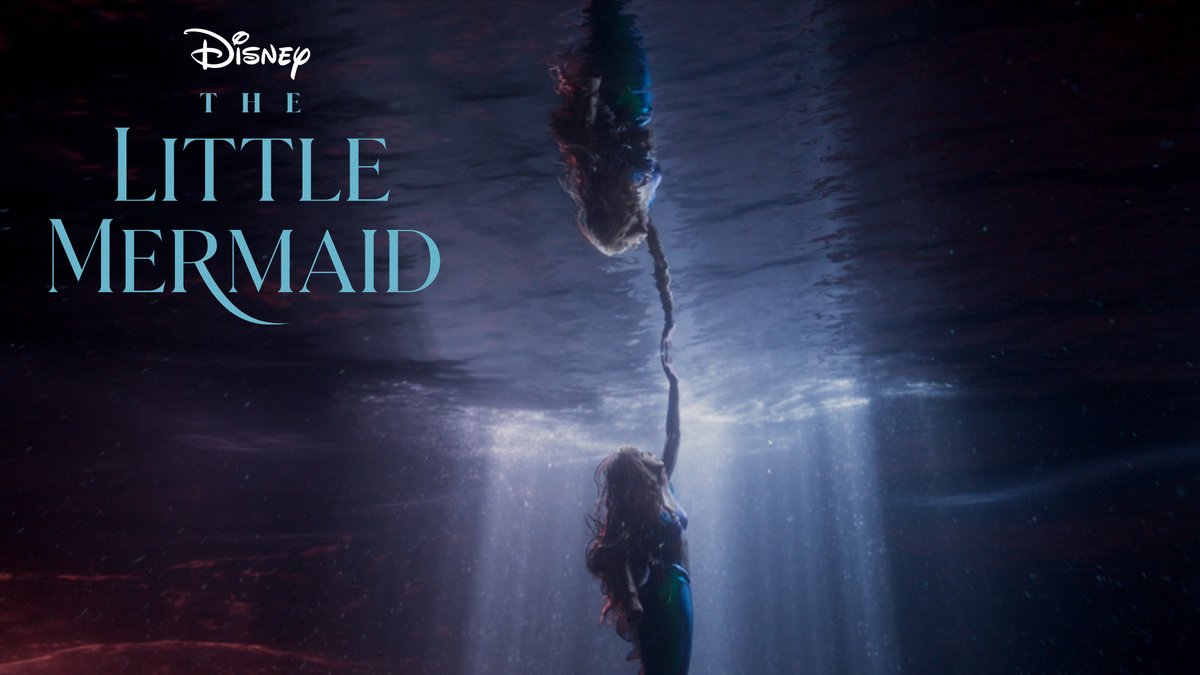Continuing the #Disney100 celebration with this new look at #TheLittleMermaid! Just 100 days until it arrives in theaters!