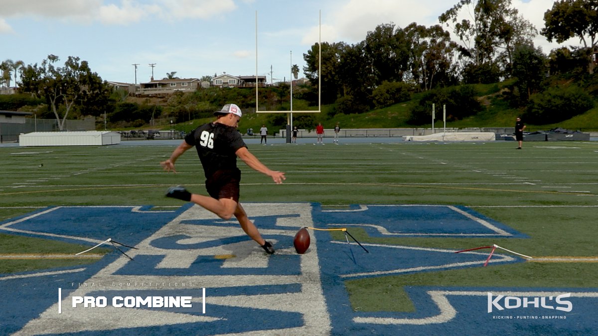 ✅ 60-yard Field Goal NFL free agent Gabe Brkic (Oklahoma Football) wins the #KohlsProCombine with a 60-yard field goal. 🎥 Full Competition: