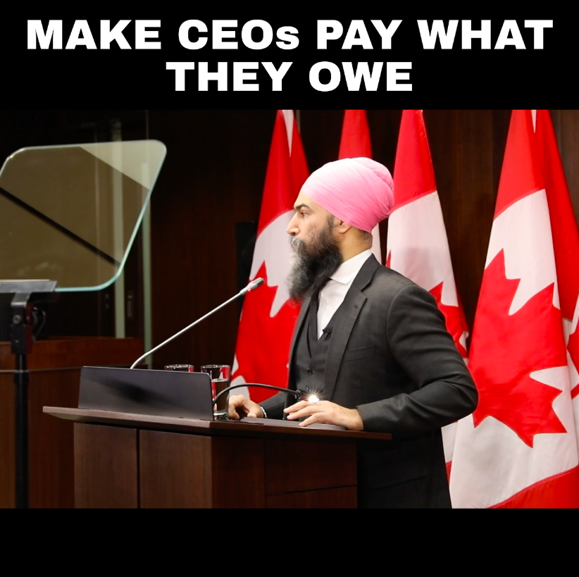 Make CEOs pay what they owe —