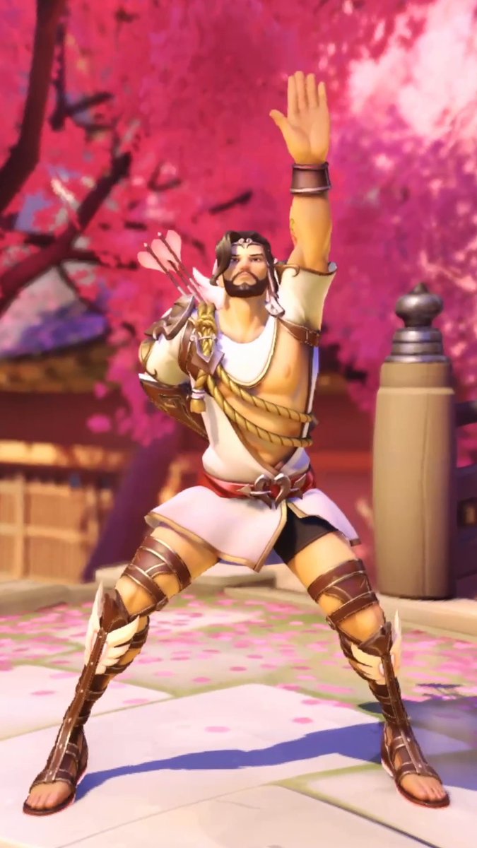 Cupid Hanzo is just so… 😍 The Cupid Hanzo bundle is now available in the shop! 💘