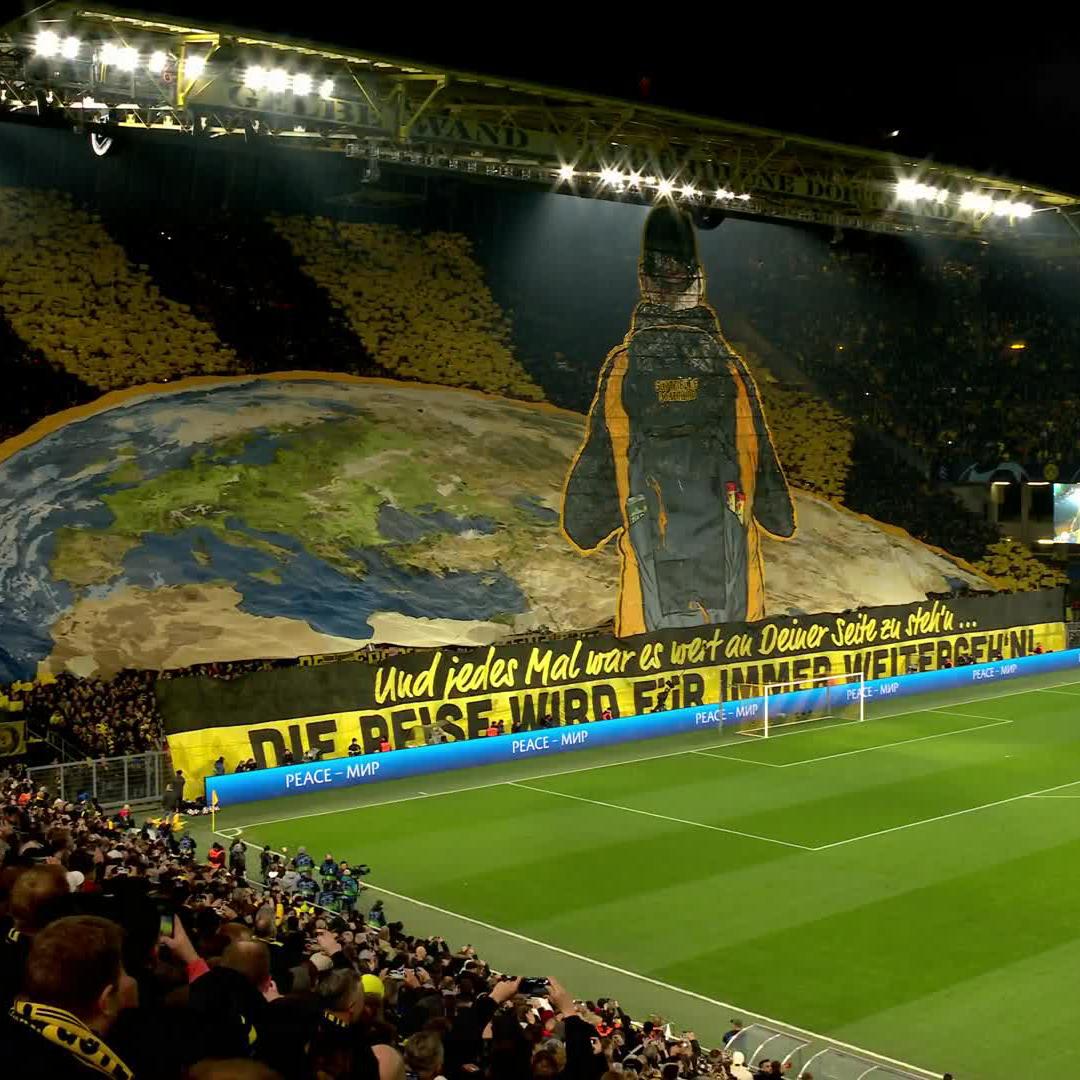 😍🇩🇪 The Yellow Wall is another level!