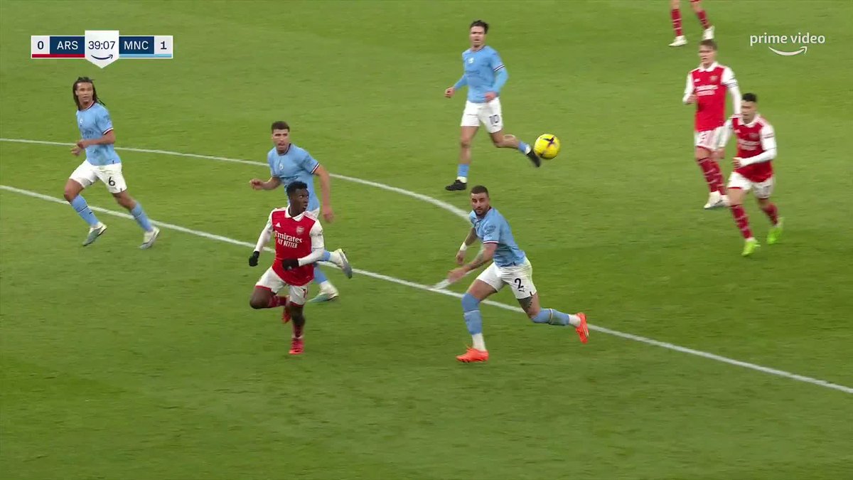 Here's the penalty decision... My issue with it is the consistency, how many times does that happen but nothing is given? 📹 Prime Video UK & IE