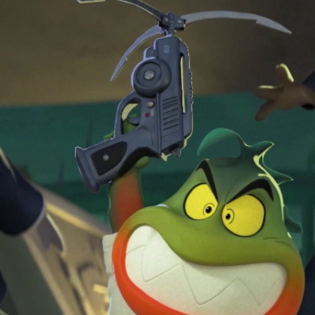 Mr. Piranha is always bringing the madness. #TheBadGuys
