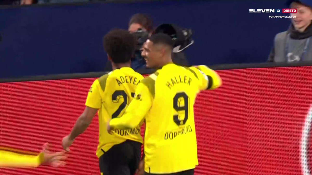 Adeyemi ultrapassou Enzo e abriu o marcador contra o Chelsea ⚡