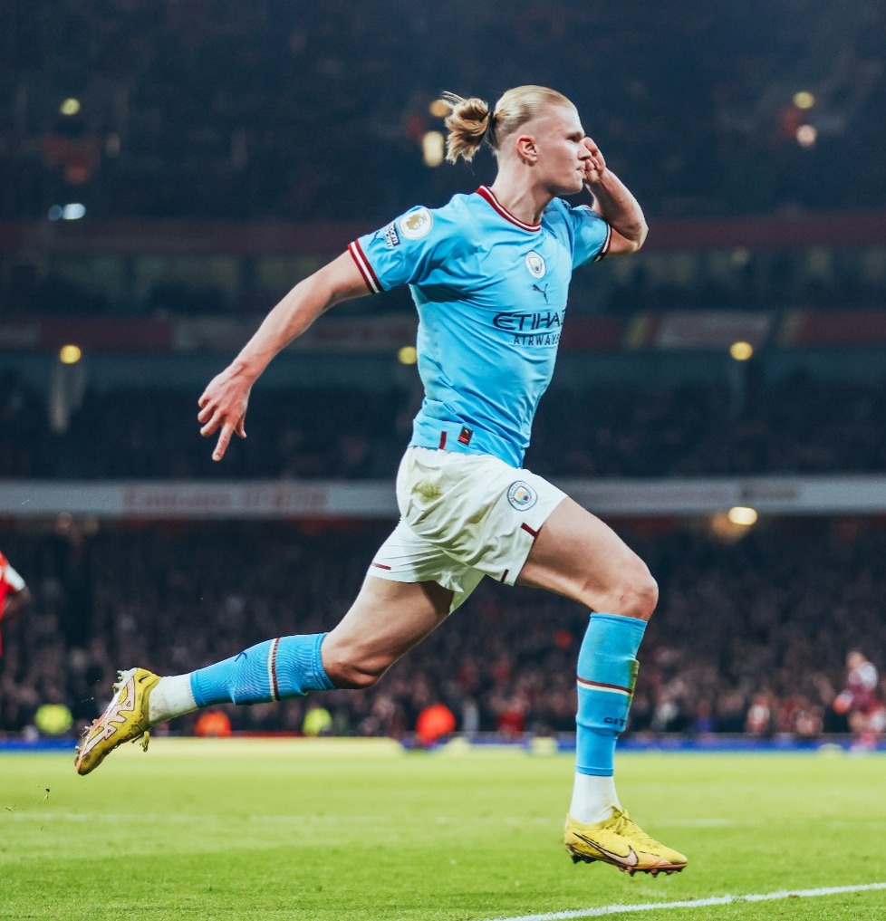.Erling Haaland's 32nd goal of the season! ๐ฅ