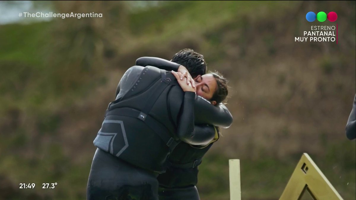 A Florencia Tesouro y lizardo se les complicó el desafío pero lograron terminarlo💪🏼 ➡️Seguí #TheChallengeArgentina en Miralo también en @paramountplusla #ParamountPlus
