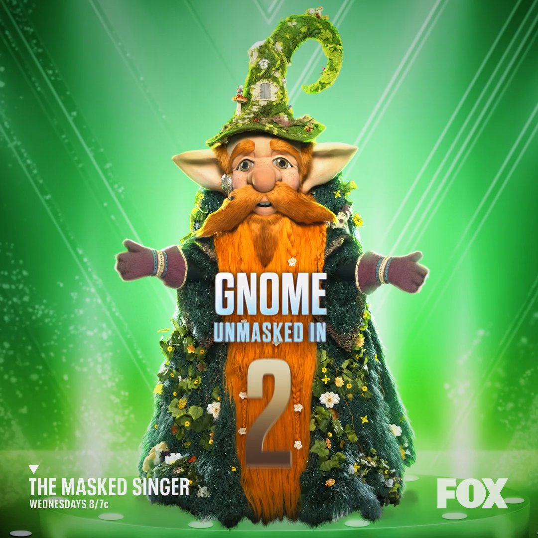 🚨 SPOILER ALERT 🚨 #GnomeMask is... #TheMaskedSinger
