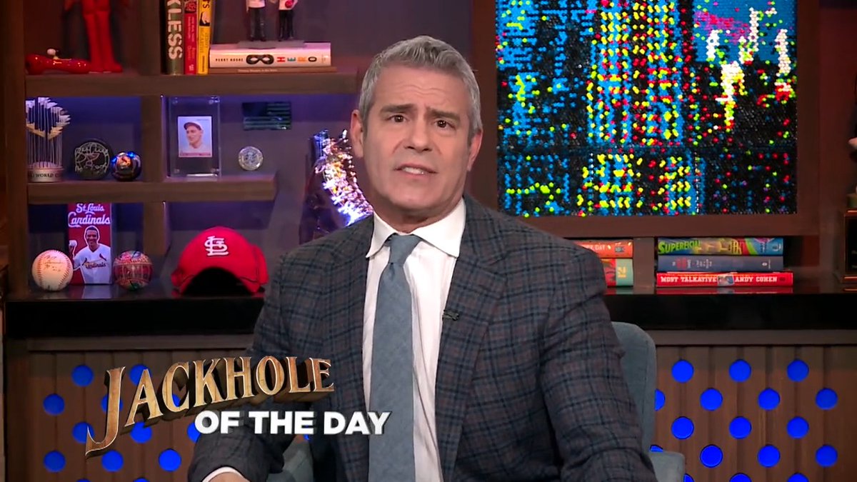 "Make it make sense!" 👏 Andy Cohen #WWHL