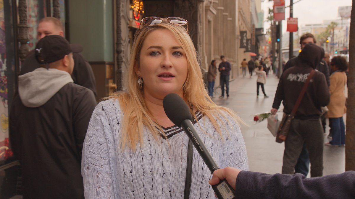 People on Hollywood Blvd claim they saw a totally made up UFO! 🛸 #LieWitnessNews