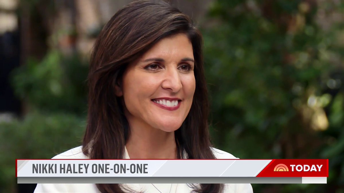 In an exclusive interview with TODAY, former U.N. Ambassador Nikki Haley, sits down with Craig Melvin to talk about being the first challenger against former President Trump for the 2024 presidential race, election deniers, Ukraine and more.
