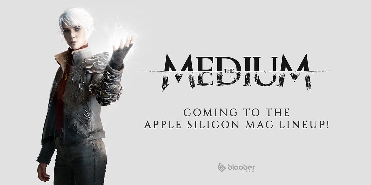 The spirit world opens up to a new universe! The Medium coming to Apple’s Mac later this summer! The game takes full advantage of Metal and #Apple Silicon. Stay tuned for more info on the system requirements! #BlooberTeam #TheMediumGame #MacBook