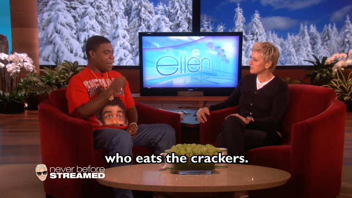 .Tracy Morgan is absolutely hilarious.
