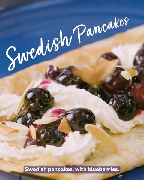 AD I’m already counting down to #PancakeDay and, in readiness, I bring you this recipe for Swedish Pancakes on Ocado – as Swedes don’t eat them on #ShroveTuesday, they won’t mind our borrowing these tender beauties for ourselves! #Ocado #NigellaXOcado