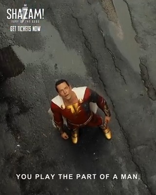 SHAZAM!⚡️ADVANCE TICKETS ARE NOW AVAILABLE. Tag who you’re taking below 👇 Only in theaters March 17.